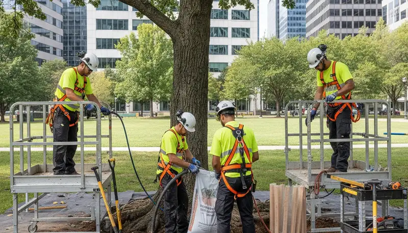Root protection service for tree care in Fort Worth, TX by Arbor Tree Care