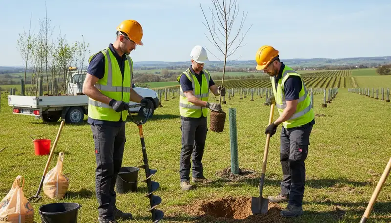 Tree planting service in Fort Worth, TX for healthy, lasting growth