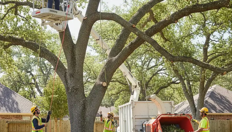 Professional tree pruning service in Fort Worth, TX for safer, healthier trees