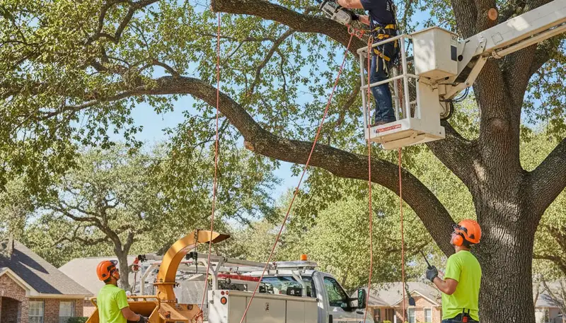Professional tree pruning service in Fort Worth, TX by Arbor Tree Care