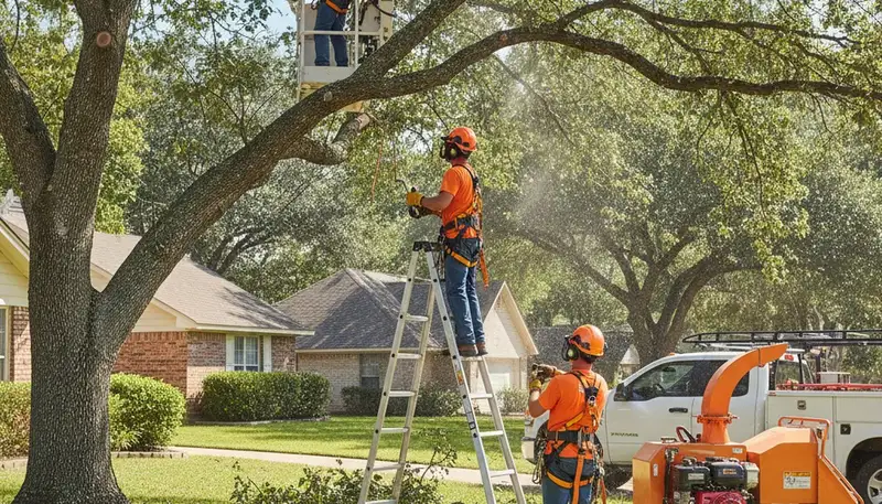 Fort Worth, TX tree trimming service for safer, healthier trees by Arbor Tree Care
