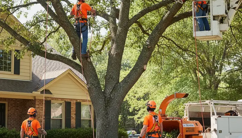 Fort Worth, TX tree trimming service for safer, healthier trees and clean property maintenance